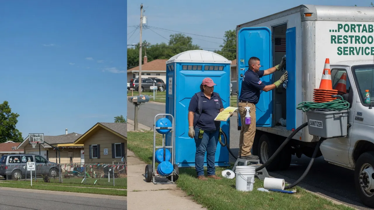 Portable Toilet Rental in Thawville, IL near me
